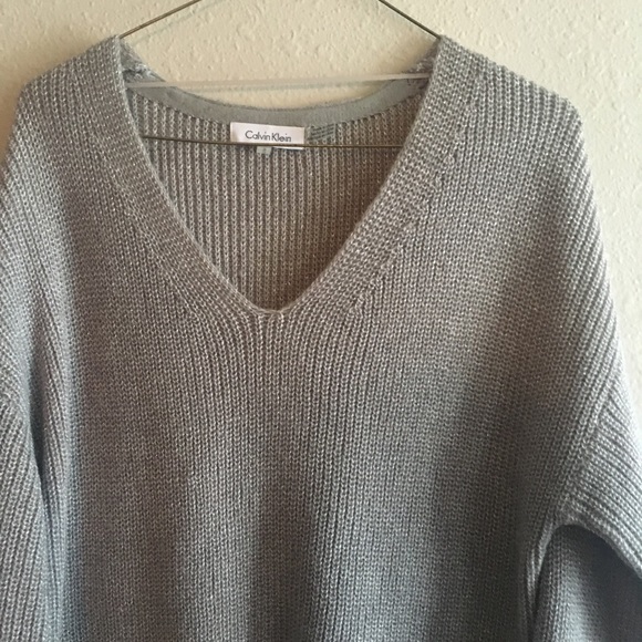 Calvin Klein Silver Sweater - Picture 5 of 9